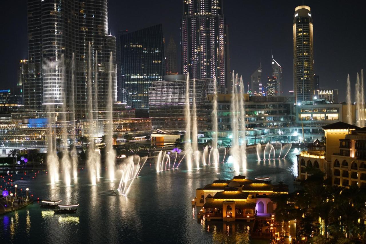 Elite Royal Apartment - Full Burj Khalifa & Fountain View - Ruby Dubai Bagian luar foto