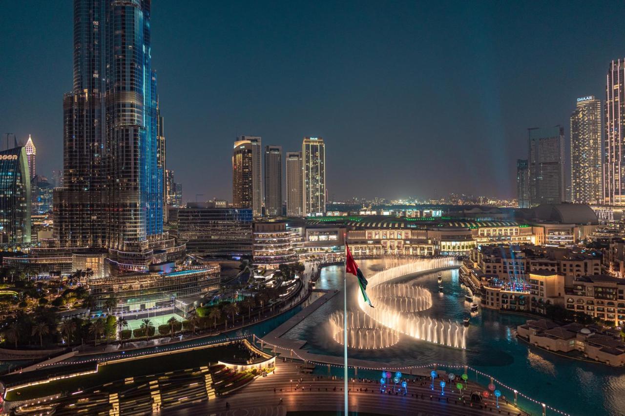 Elite Royal Apartment - Full Burj Khalifa & Fountain View - Ruby Dubai Bagian luar foto